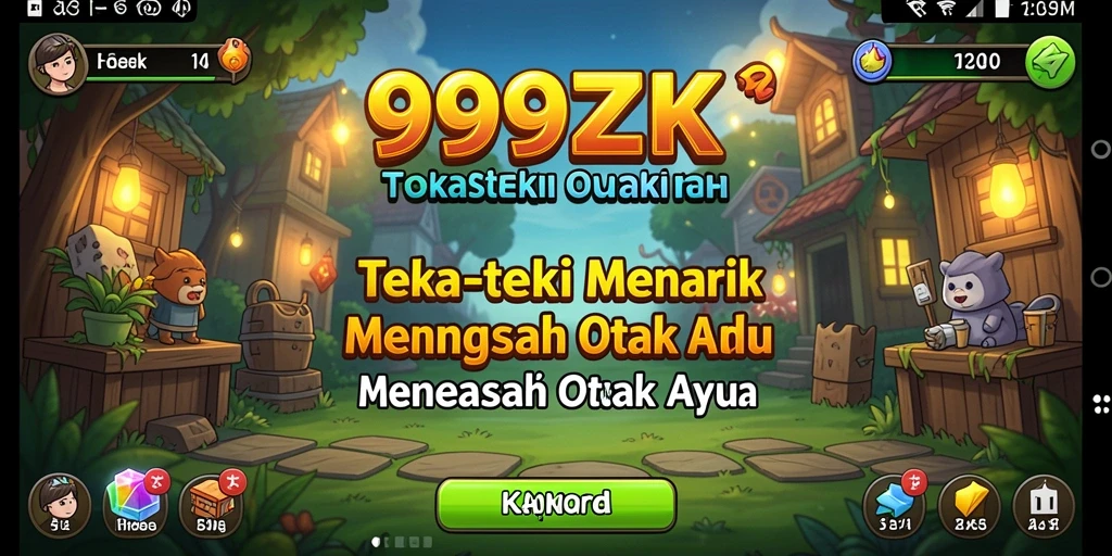 Gameplay seru dalam 999ZK menantang para pemain dengan teka-teki inovatif.