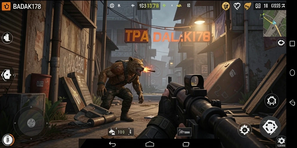 Tampilan gameplay BADAK178 yang mendebarkan dan penuh aksi.