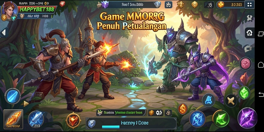 Tampilan gameplay menarik dari HAPPYBET188 yang penuh aksi dan petualangan.