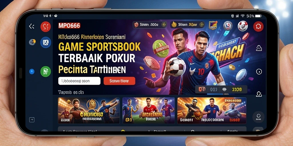 Tampilan permainan taruhan yang menarik dan interaktif dari MPO666.